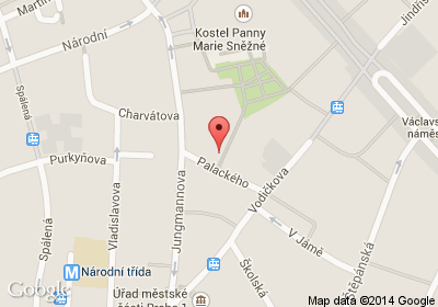 mapa - Palackého 720/5, Praha 1, 110 00